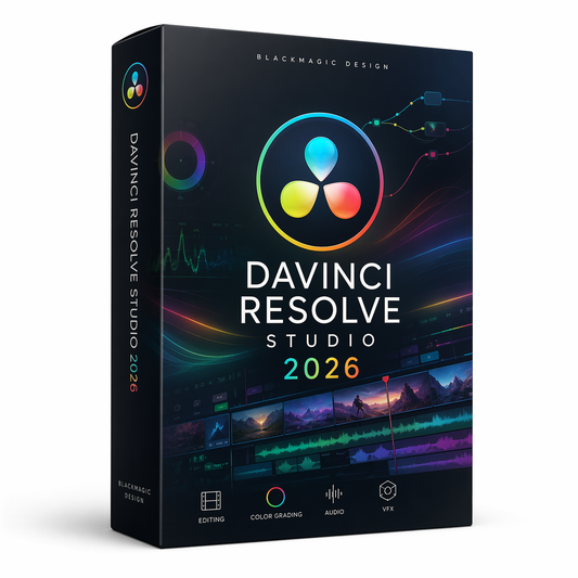 DaVinci Resolve Studio v21 Lifetime License (Instant Download)