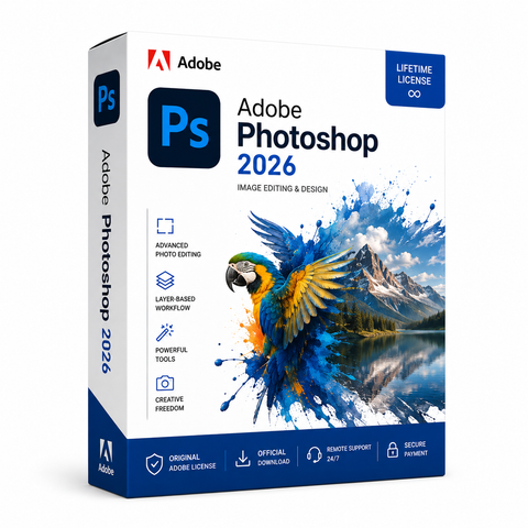 Adobe Photoshop 2026 Photo Editing & Graphic Design Software