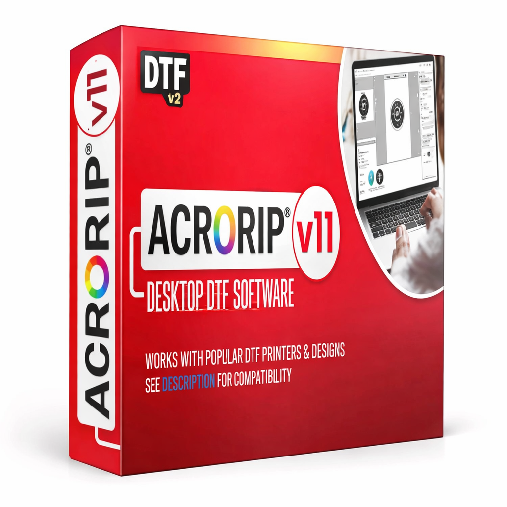 Acrorip v11.2 DTF DTG UV RIP Software | Lifetime Access (Instant Download)