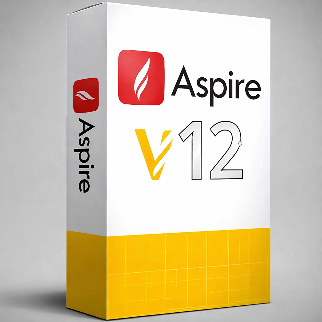 Vectric Aspire 12.5 CNC Design & Toolpath Software (Lifetime Access, Instant Download)