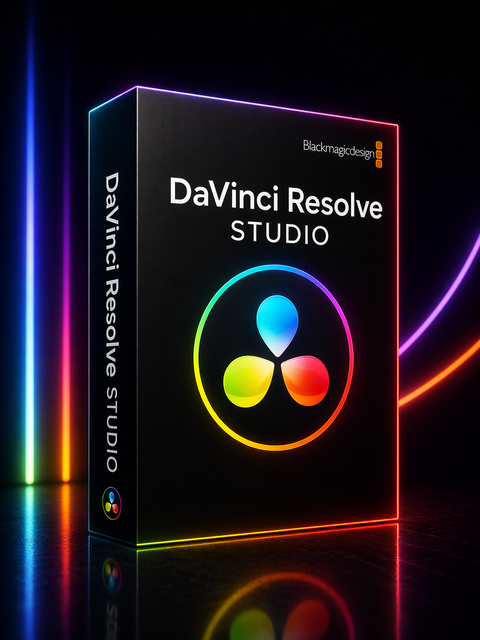 DaVinci Resolve Studio v20 Lifetime License (Instant Download)