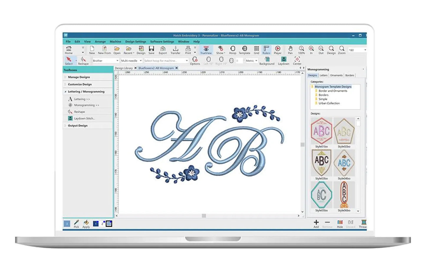 Hatch 2 Embroidery Software Lifetime License (Instant Download)