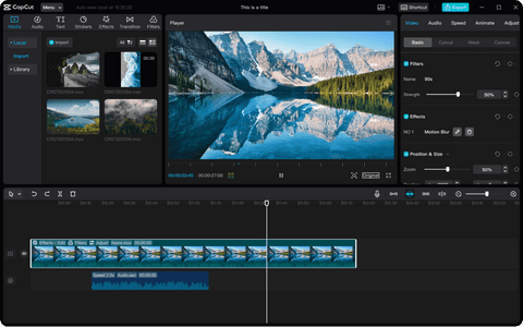 CapCut Pro Desktop Lifetime License | Instant Download | Video Editing Software for PC
